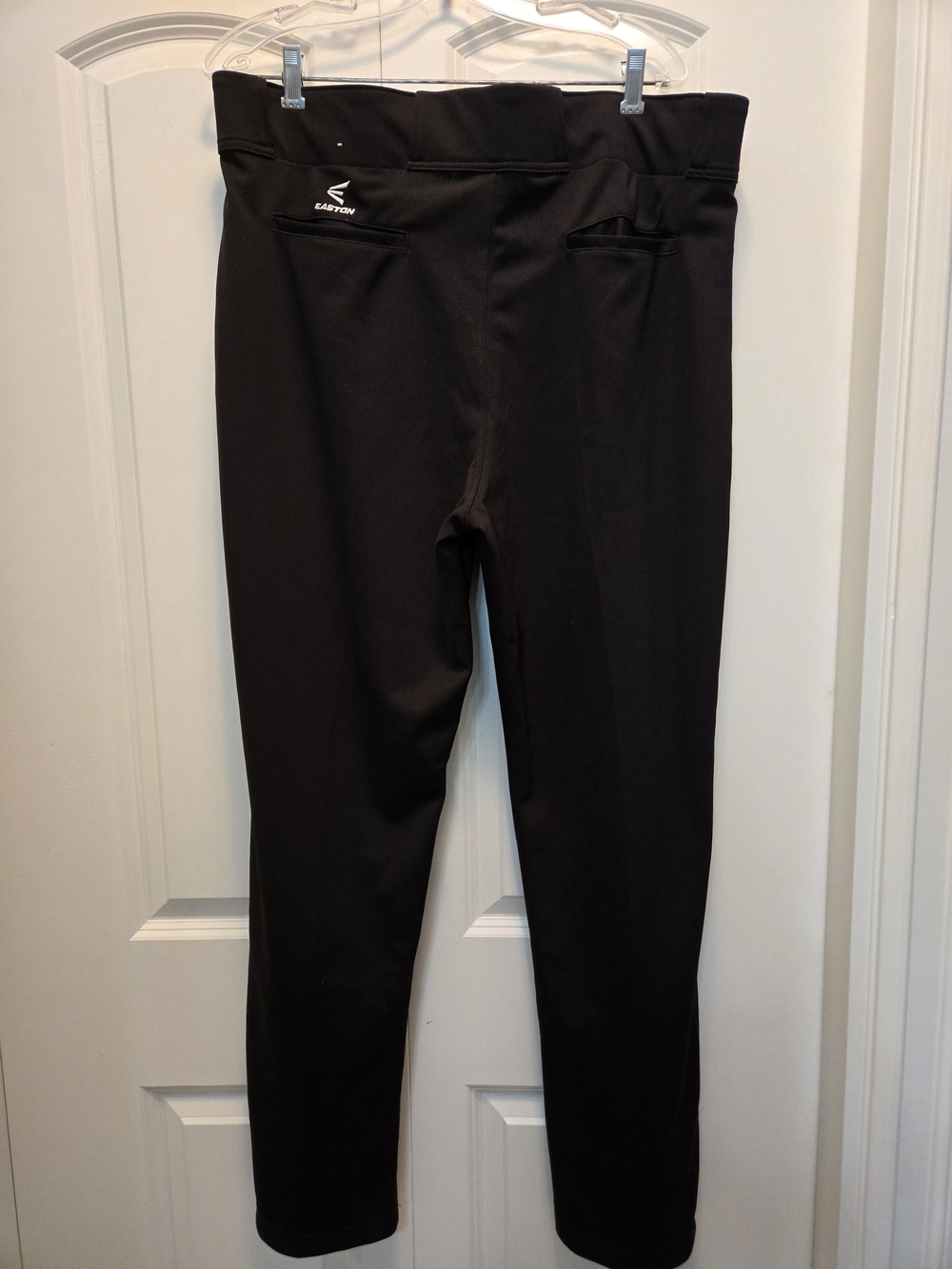 Easton NWOT Mens Black Baseball Softball Pants with Subtle Logo